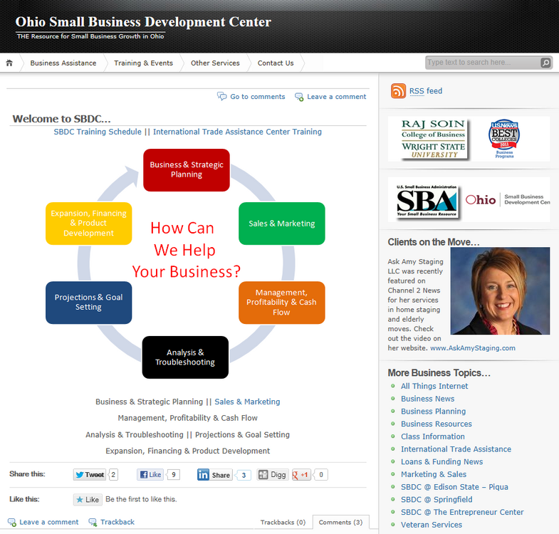 Ohio Small Business Development Center